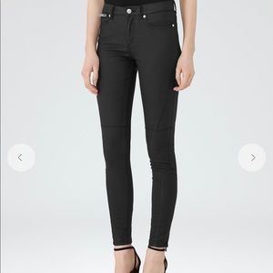 Reiss “Alexis” biker denim pants - size 29
